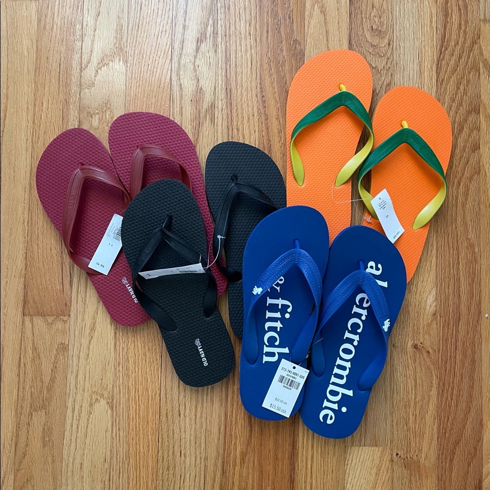 BRAND NEW with Tags Set of Flip Flops